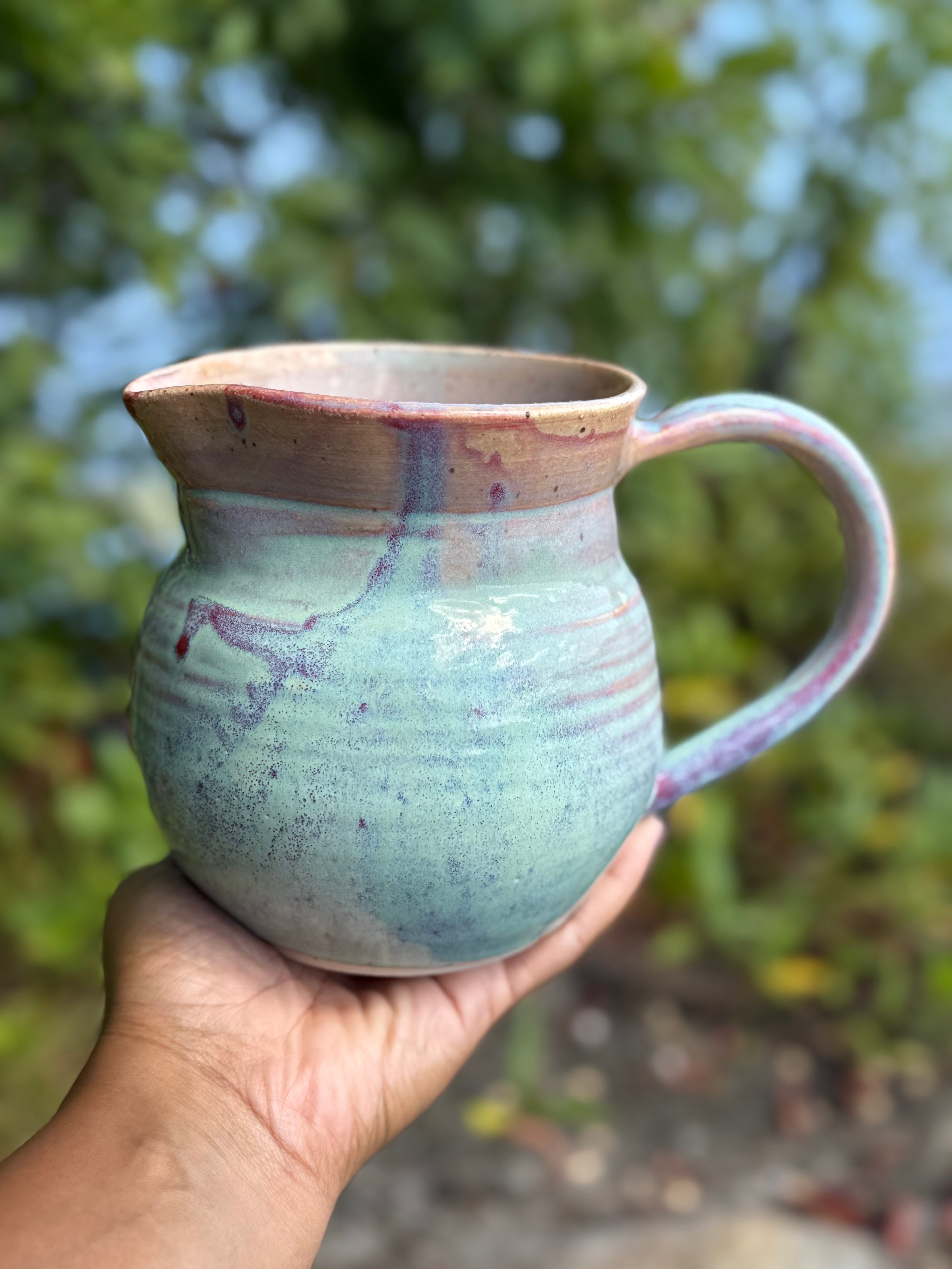 Iridescent Glow Pitcher