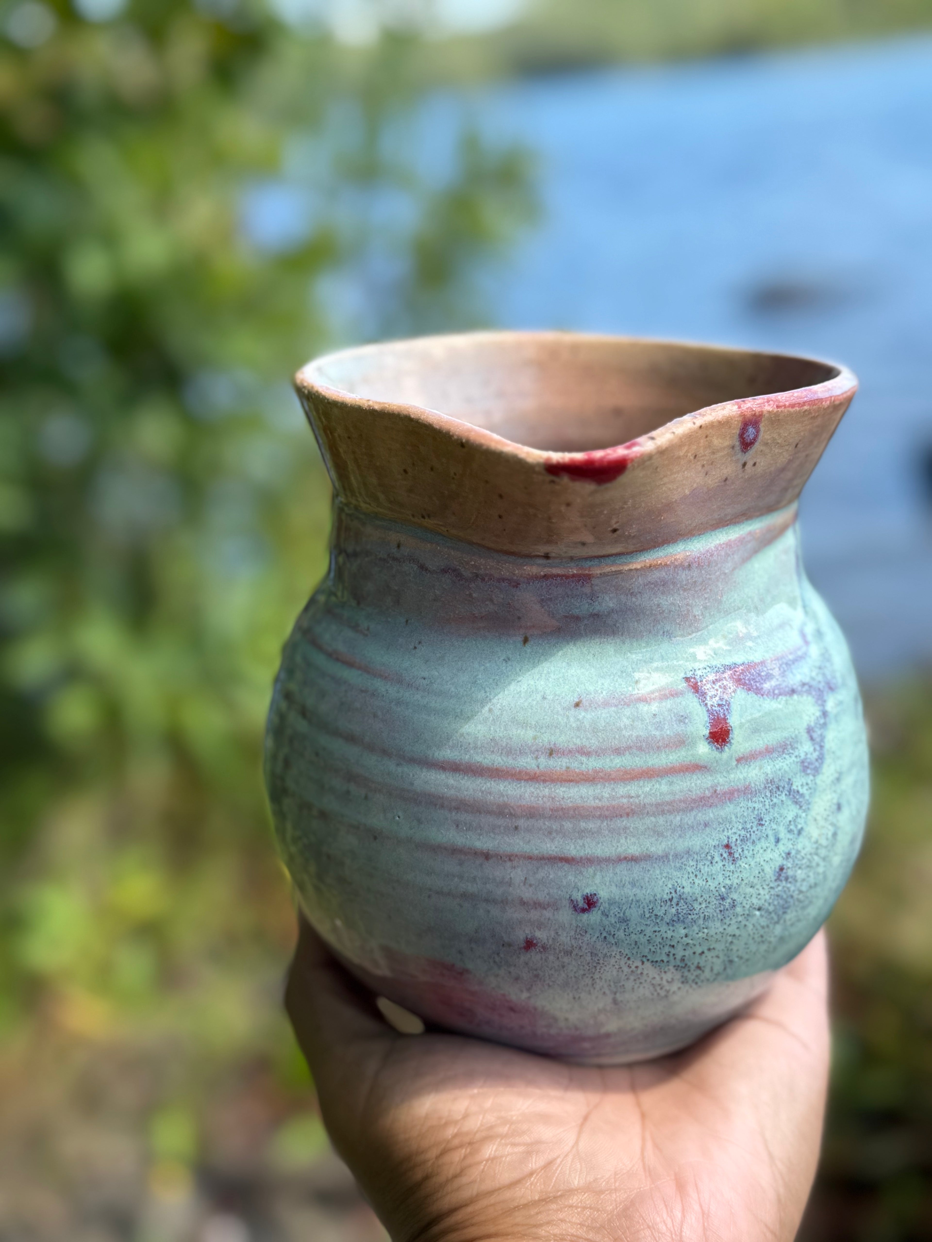 Iridescent Glow Pitcher