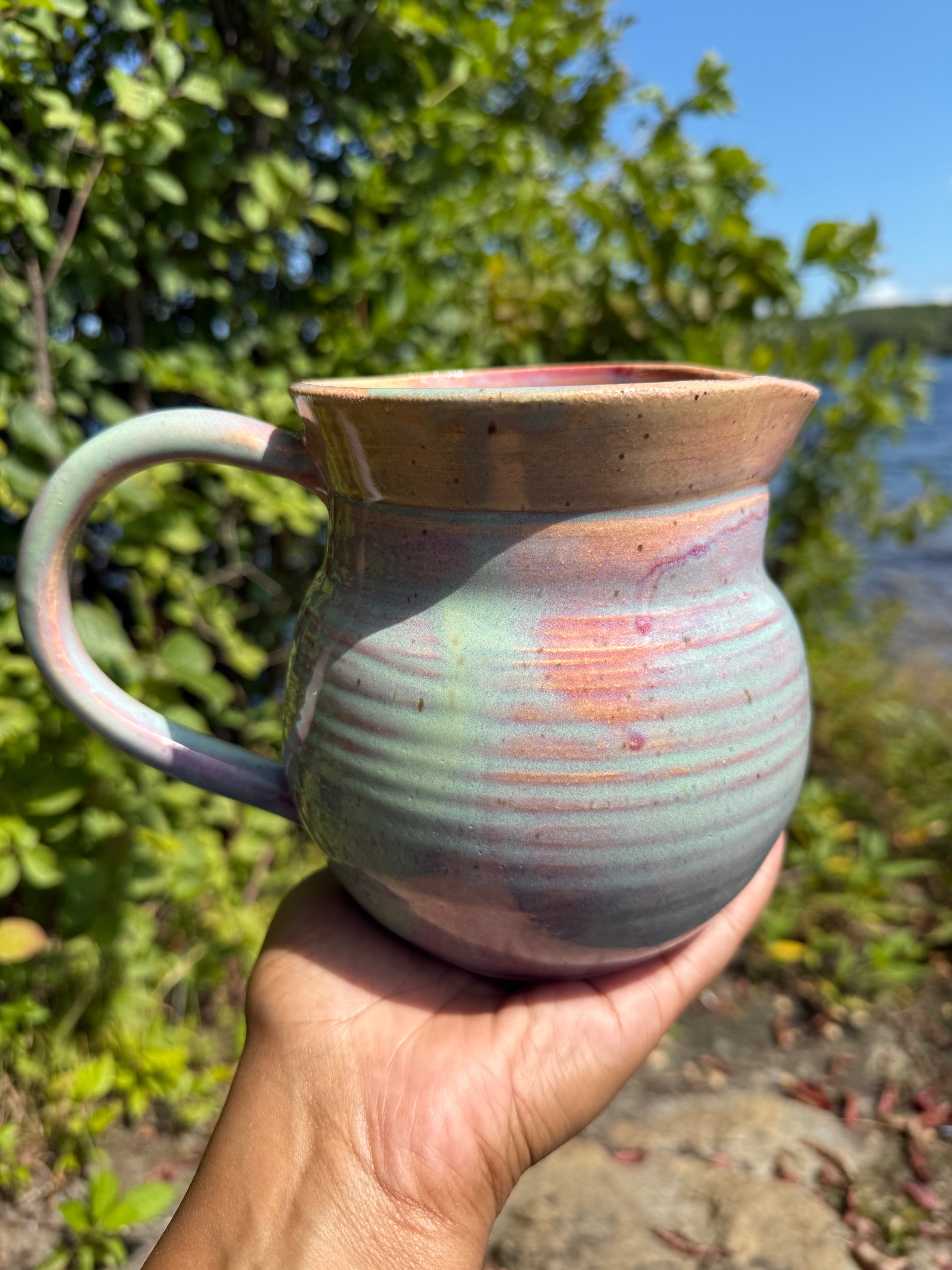 Iridescent Glow Pitcher