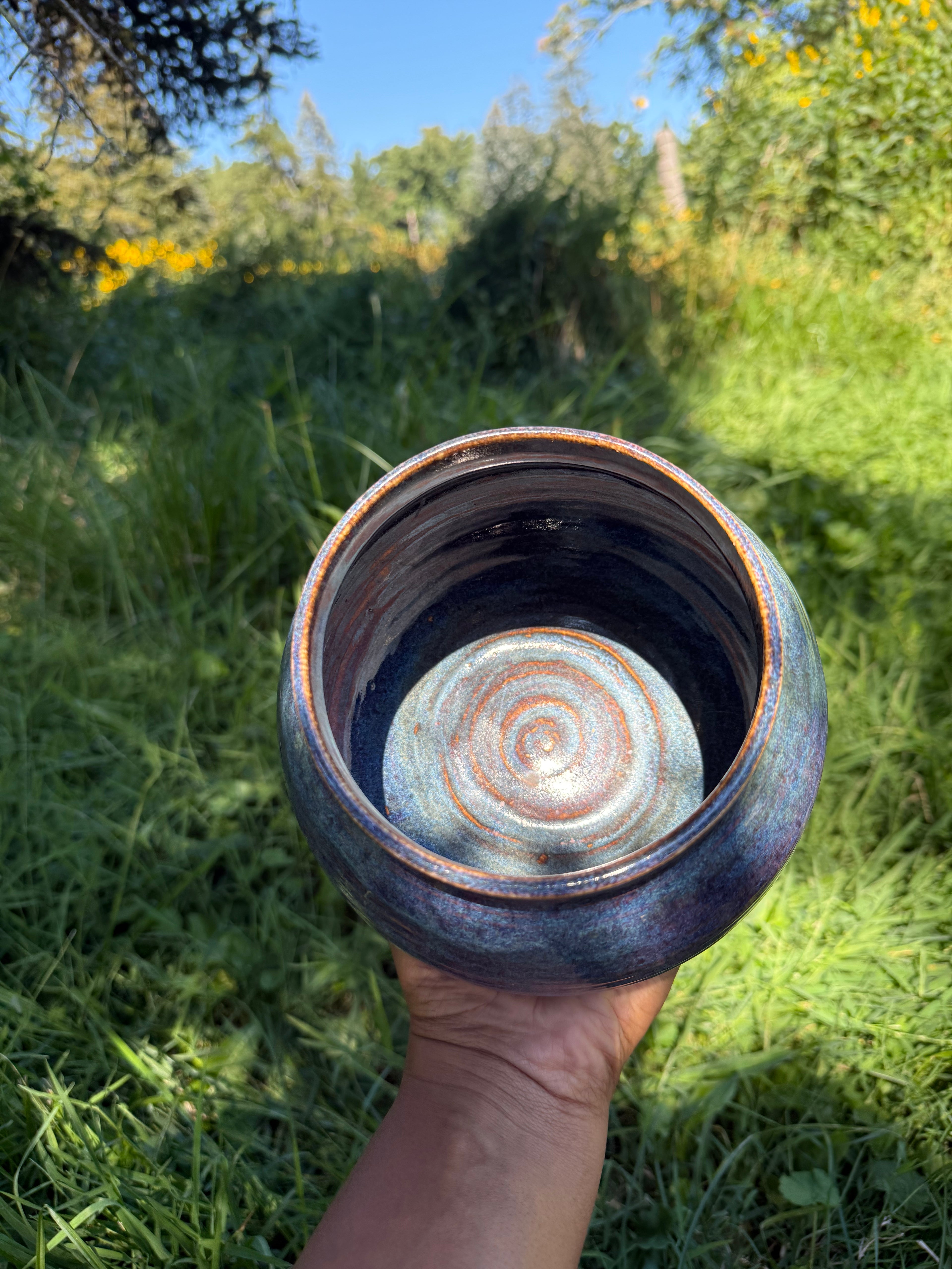 Earth-Toned Ceramic Vase