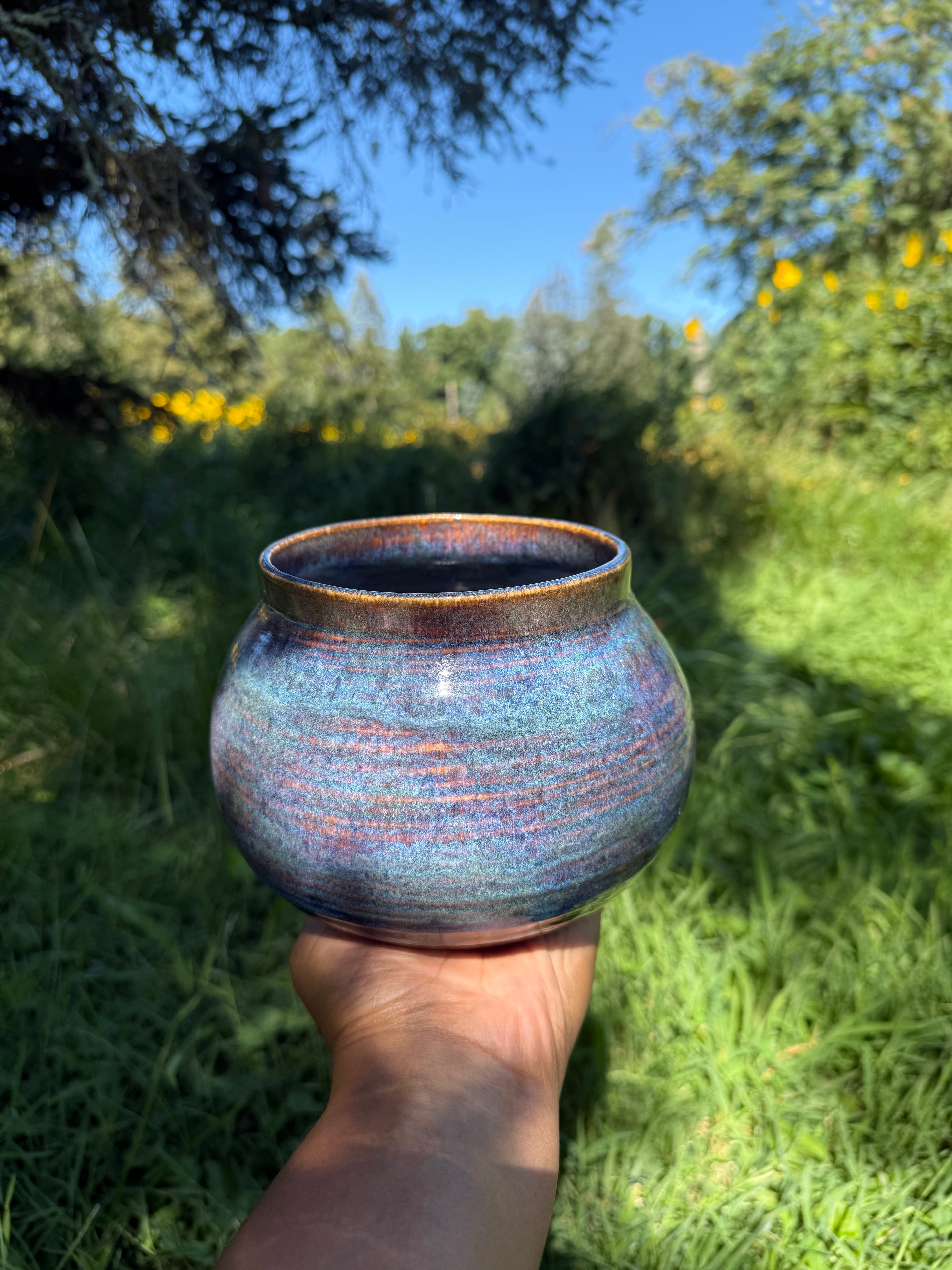 Earth-Toned Ceramic Vase