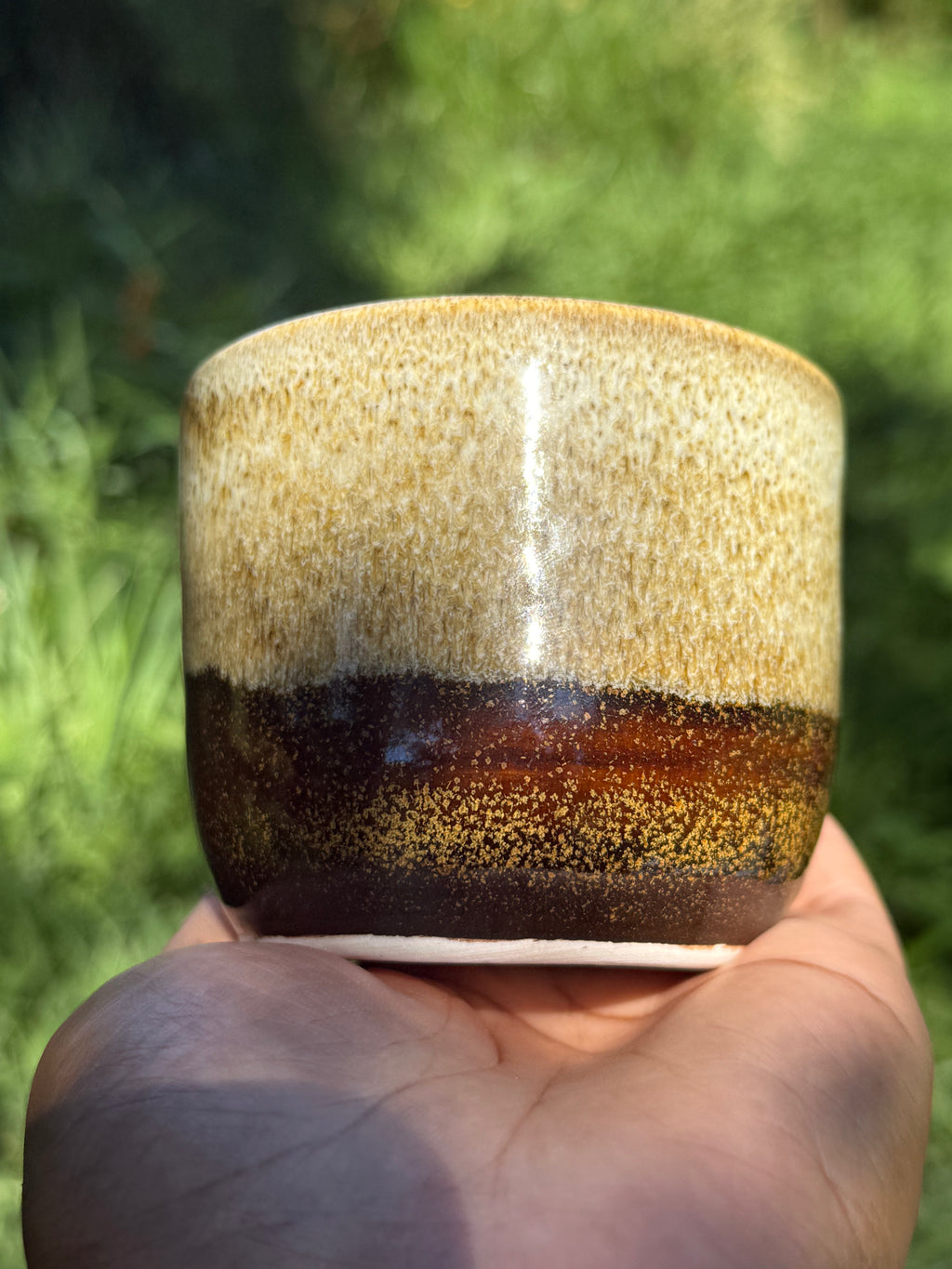 Rustic Glaze Coffee Planter