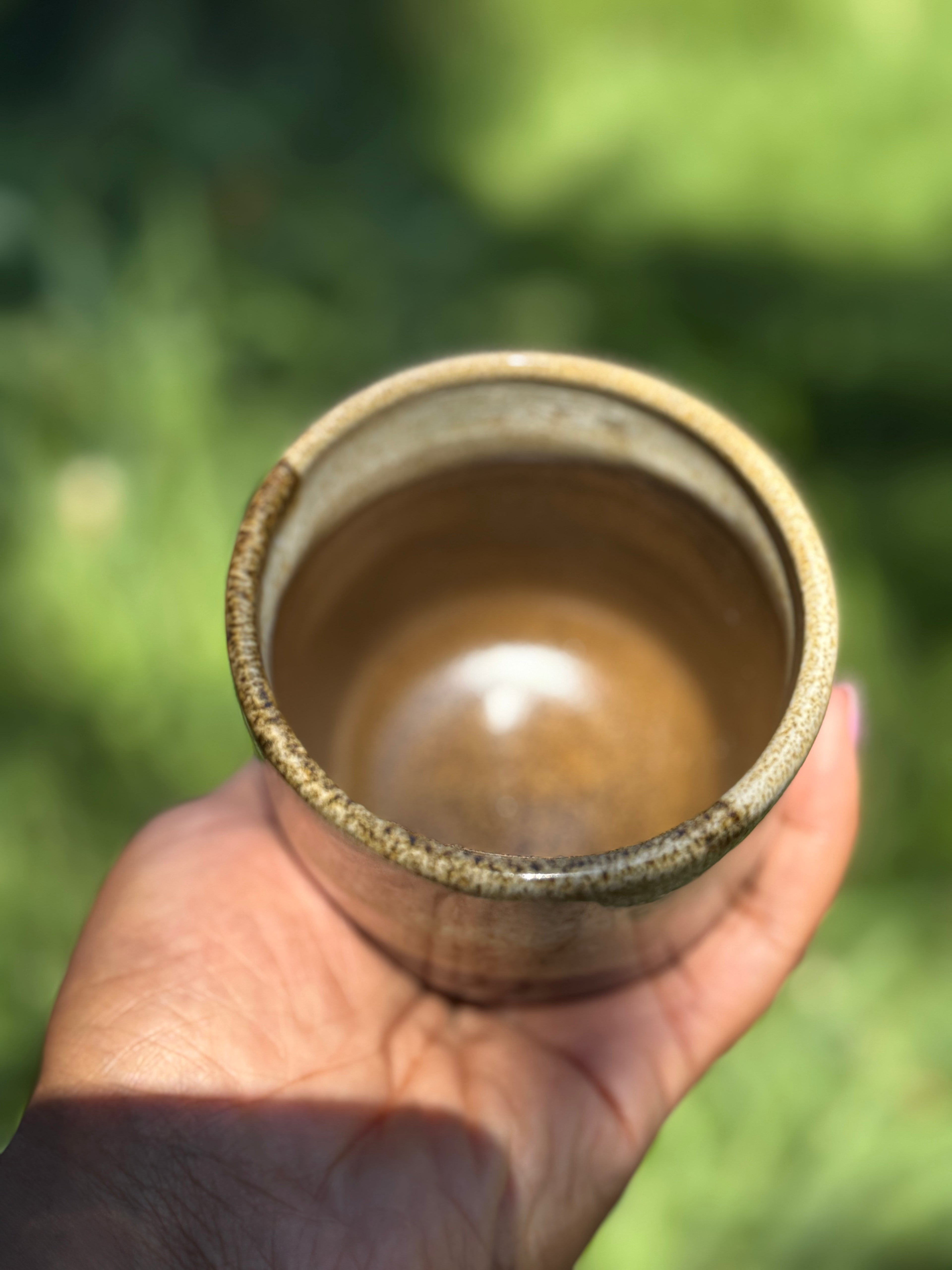 Rustic Glaze Coffee Planter