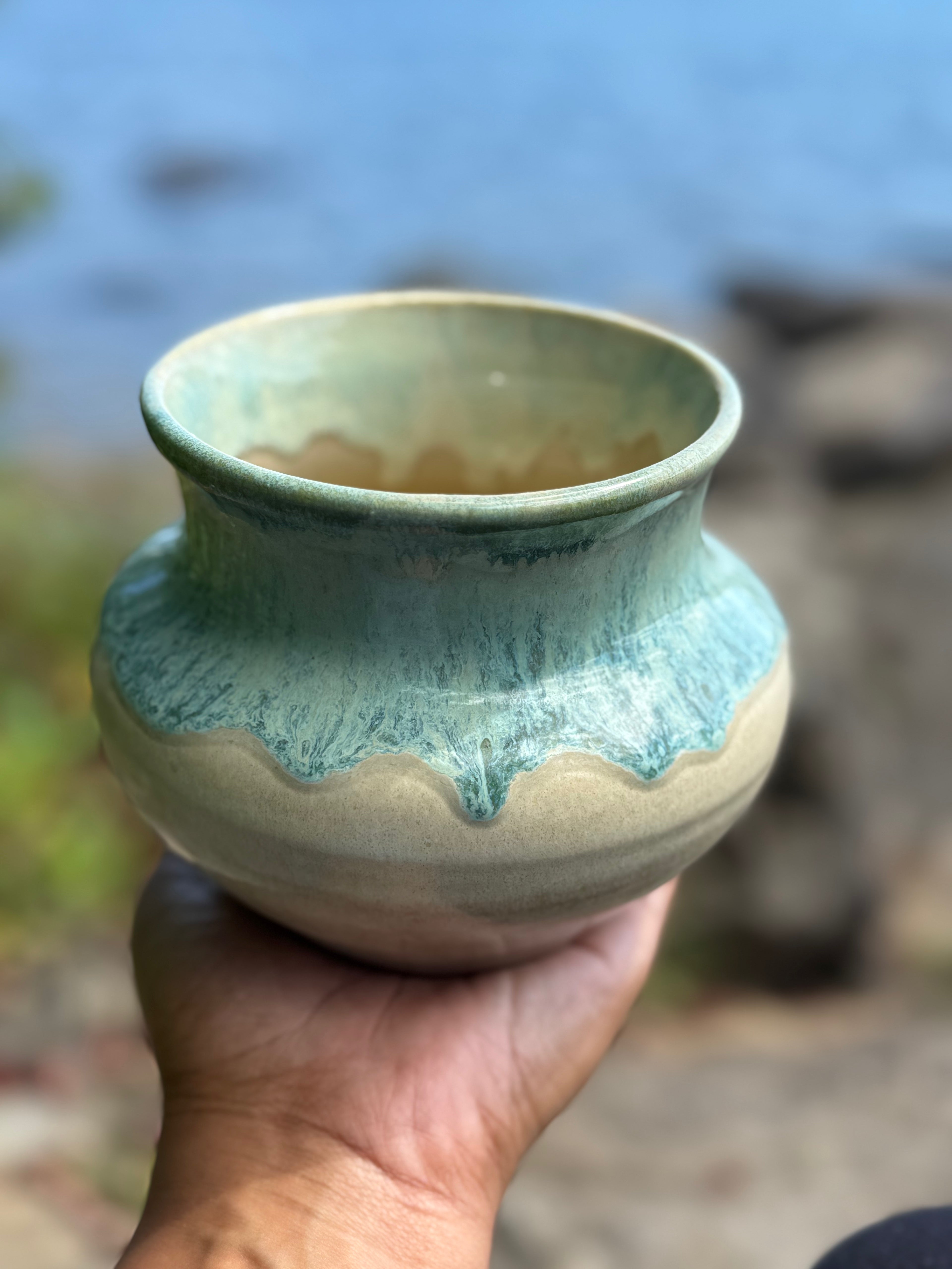 Sand and Sea Vase