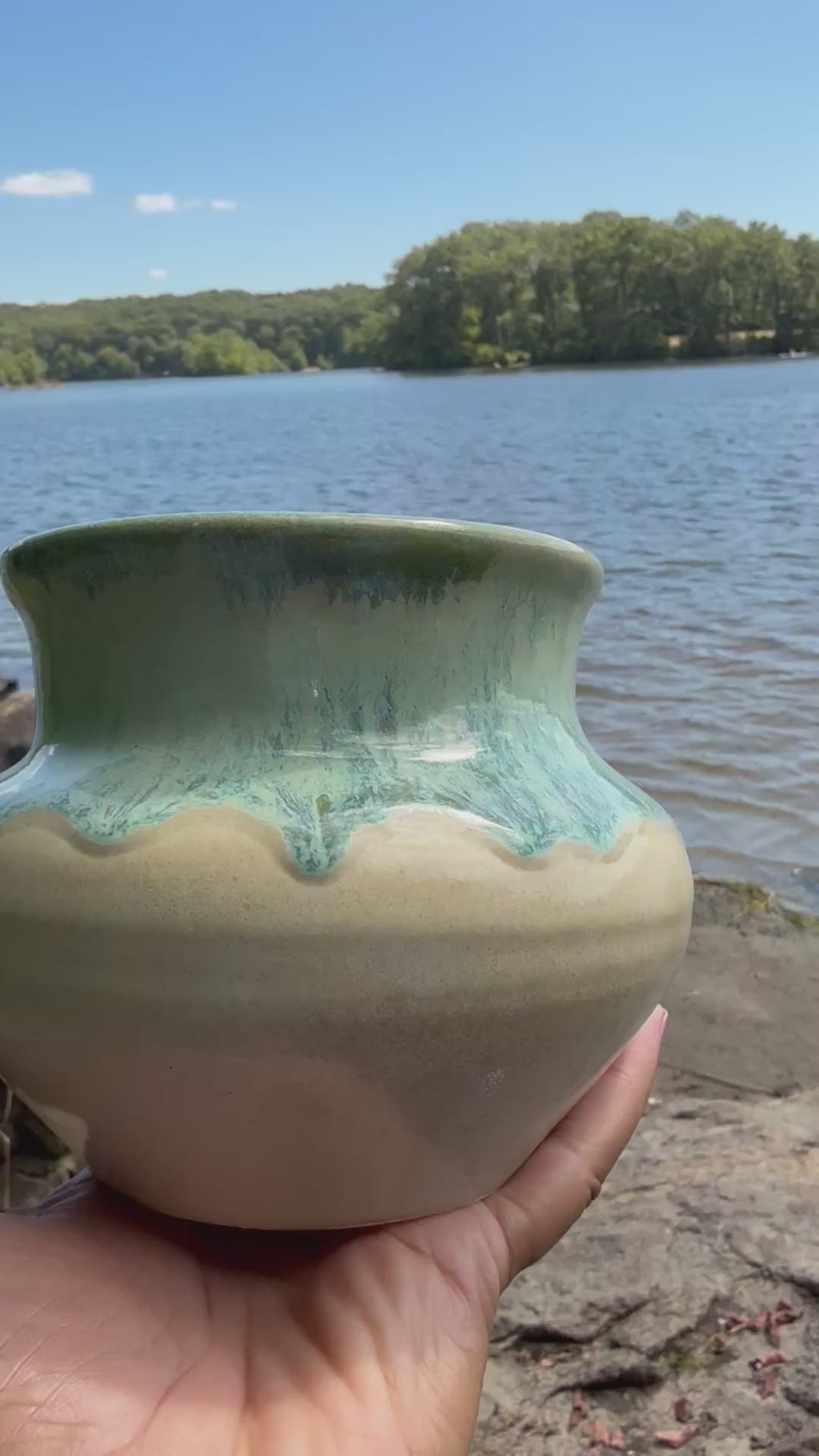 Sand and Sea Vase
