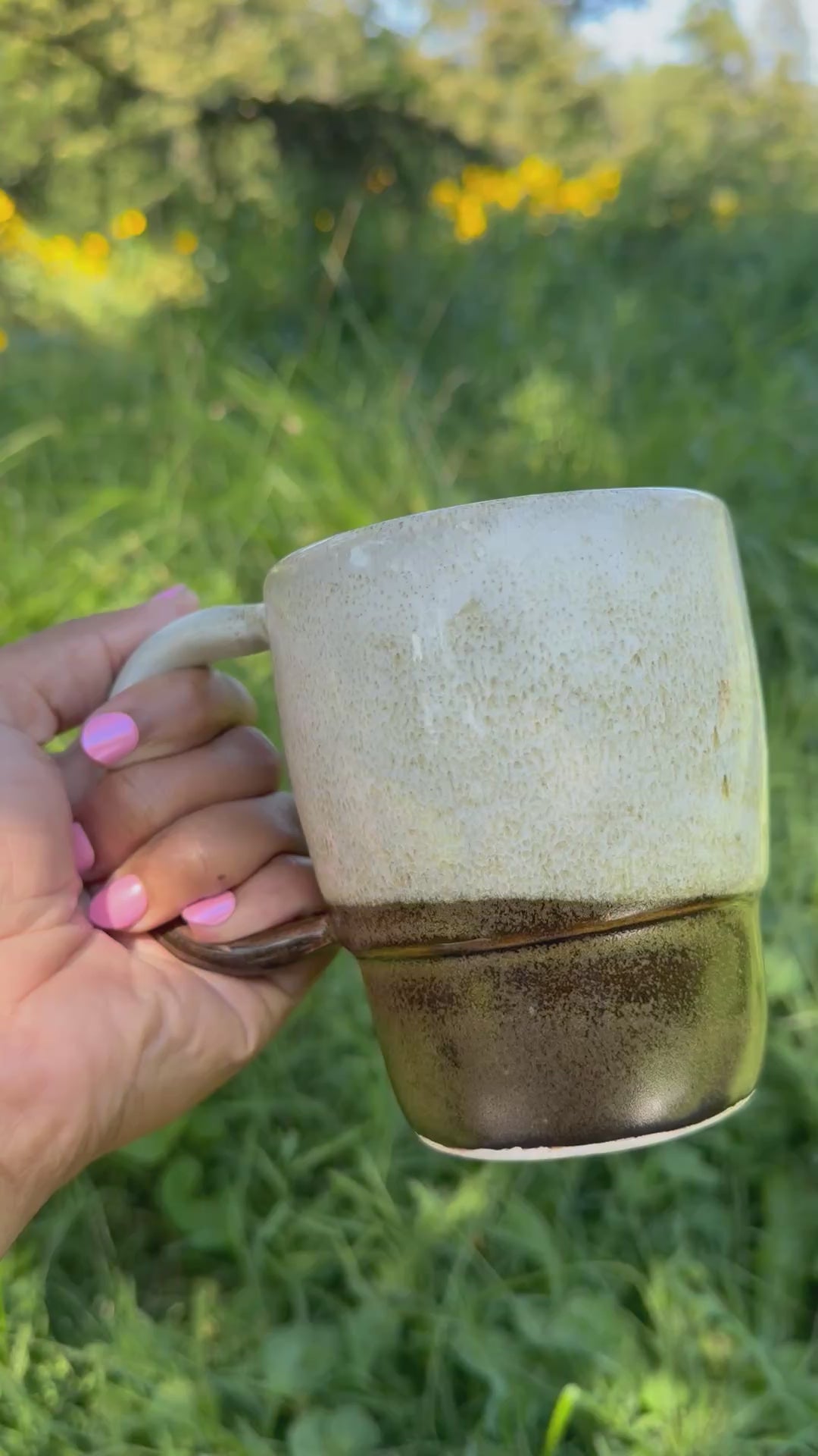 Rustic Glaze Coffee Cup